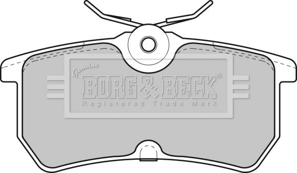 BORG & BECK Jarrupala, levyjarru BBP1603